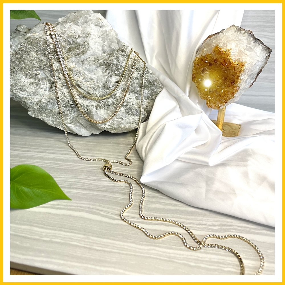 💎DIAMOND (LAB) TENNIS NECKLACE & BRACLET SET💎 - Picture 2 of 7